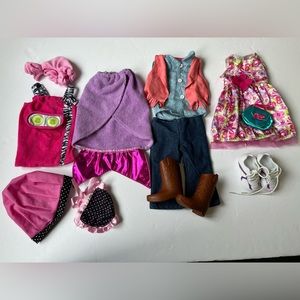 My Life As 18” DOLL CLOTHES OUTFIT LOT fits American girl dolls, toy